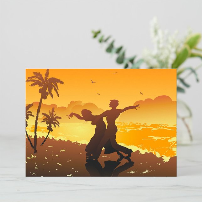 Couple Dancing On The Beach Invitations (Creator Uploaded)