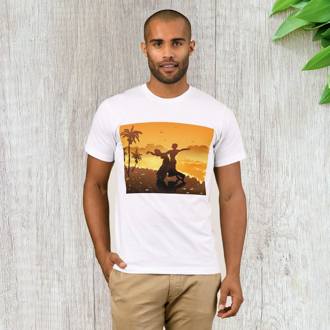 Couple Dancing On The Beach Mens T-Shirt (Creator Uploaded)