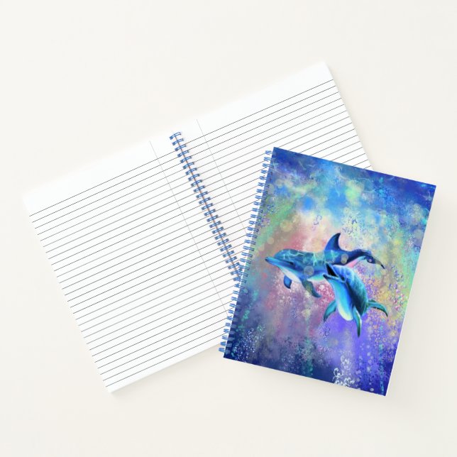 Couple Dolphin Notebook (Inside)