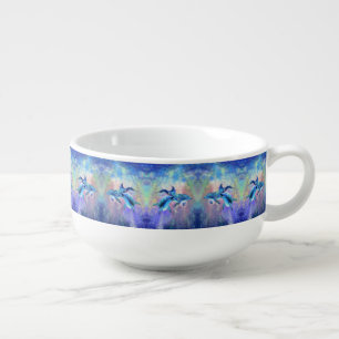 Couple Dolphin Soup Mug