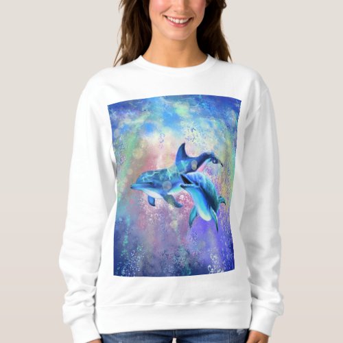 Couple Dolphin Sweatshirt