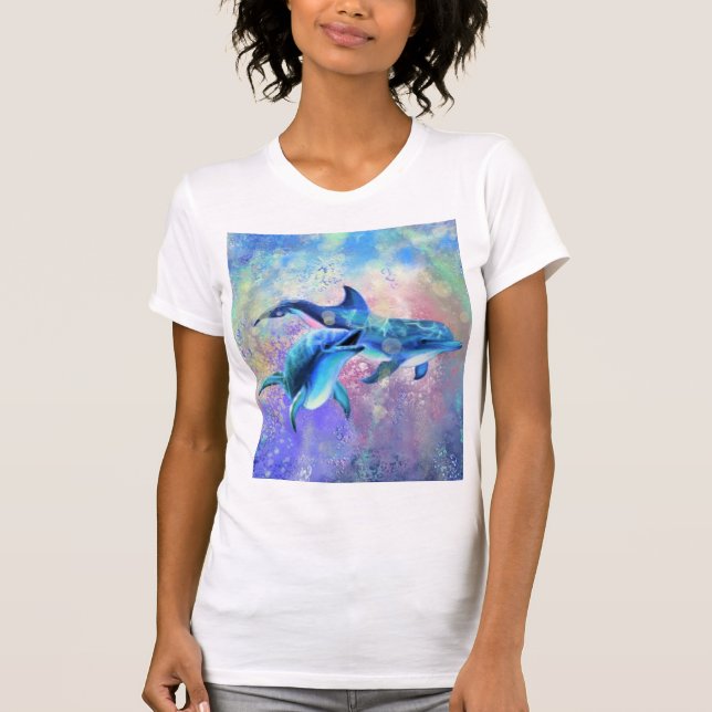 Couple Dolphin T-Shirt (Front)