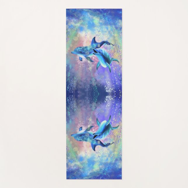 Couple Dolphin Yoga Mat (Front)