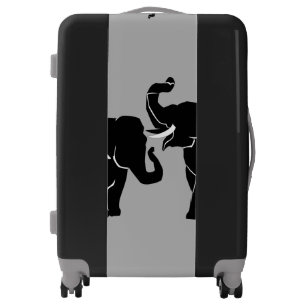 Couple Elephant Luggage - Choose Color