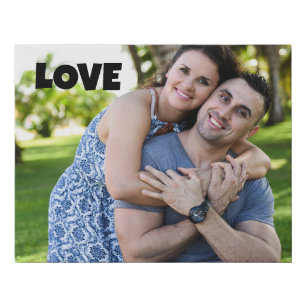 COUPLE ENGAGED NEWLYWED LOVE CANVAS PRINT