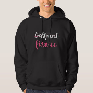 Couple Engagement Just Engaged Girlfriend Fiancee Hoodie