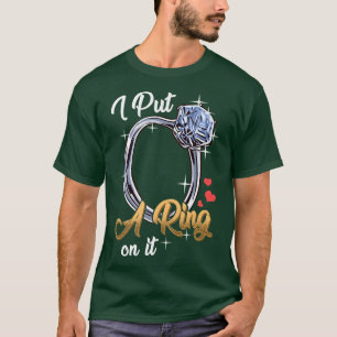 Couple Engagement Party Fiancee  T-Shirt