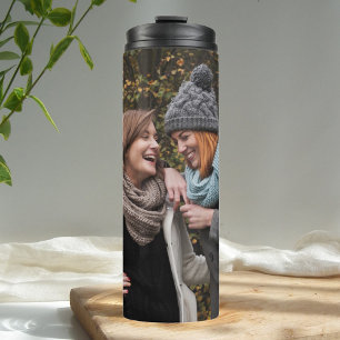 Couple Engagement Photo Thermal Tumbler