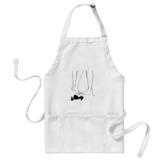 Couple et dessous adult apron (Front)