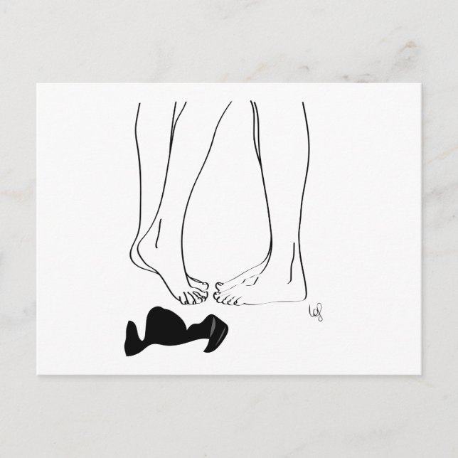 Couple et dessous postcard (Front)
