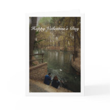 Couple Feeding Ducks in San Vicente Park