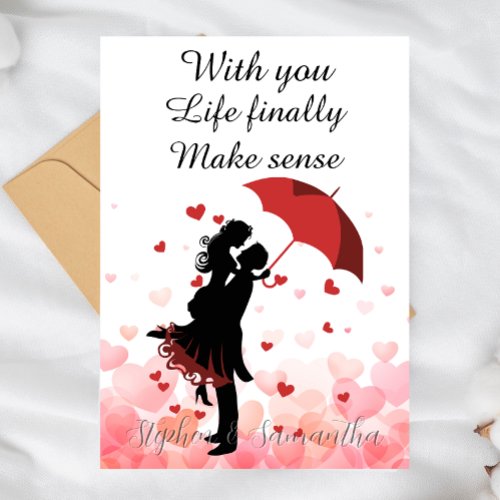 Couple first anniversary Personalized romantic 