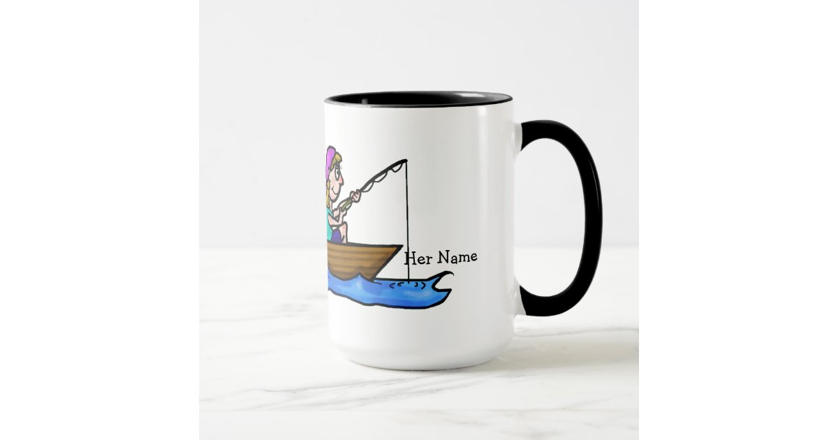 Fishing coffee mugs - Mugman