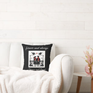 Couple Forever Throw Pillow