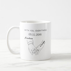 Couple forever Together Wedding Gift Engagement Coffee Mug