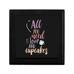 Couple Gift All You Need Is Love And Cupcake Box