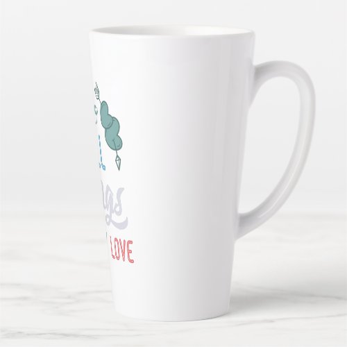 Couple Gift Do All Things With Love Latte Mug