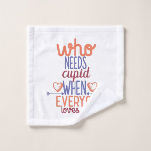 Couple Gift Everyone Loves Me Wash Cloth