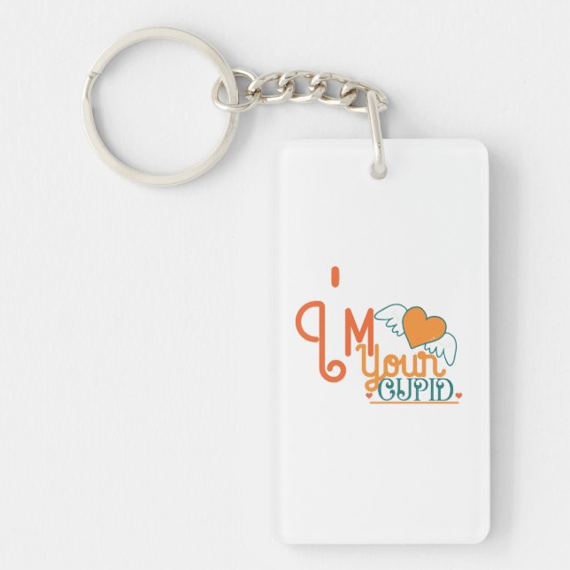 Couple Gift I Am Your Cupid Keychain (Front)