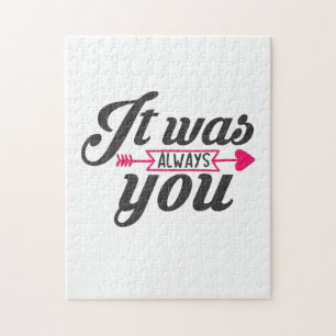 Couple Gift It Was Always You Jigsaw Puzzle