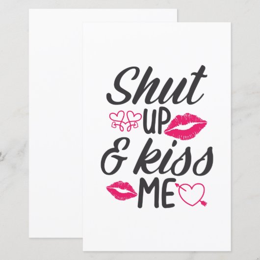 Couple Gift Kiss Me (Front/Back)