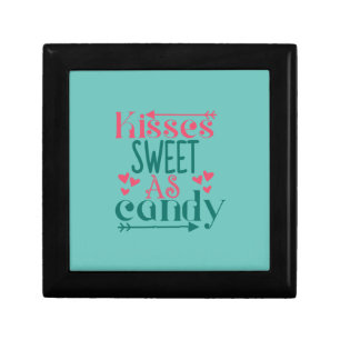 Couple Gift Kisses Sweet As Candy Box
