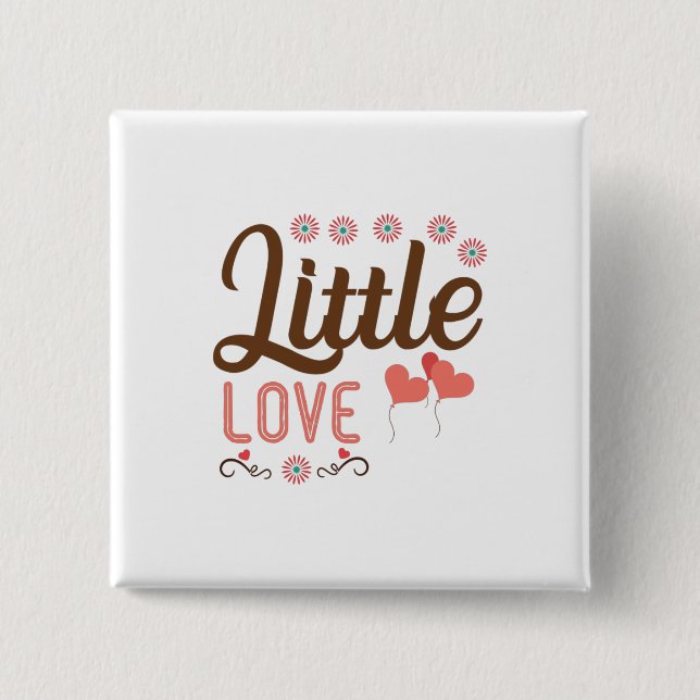 Couple Gift Little Love Button (Front)