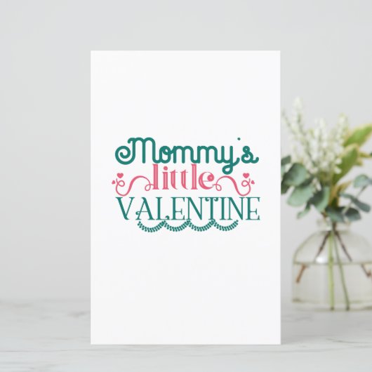 Couple Gift Mommy's Little Valentine (Standing Front)