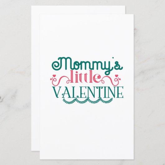 Couple Gift Mommy's Little Valentine (Front/Back)