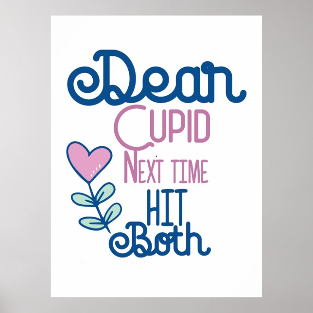 Couple Gift Next Time Hit Both Poster (Front)