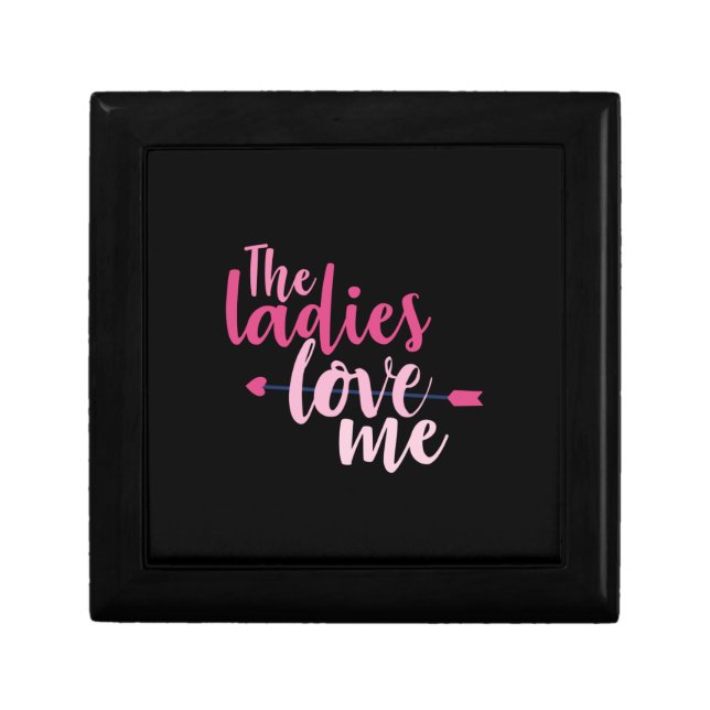 Couple Gift The Ladies Love Me Gift Box (Front)