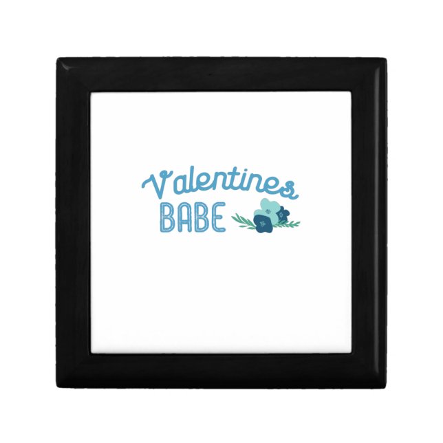 Couple Gift Valentine Babe Flowers Box (Front)