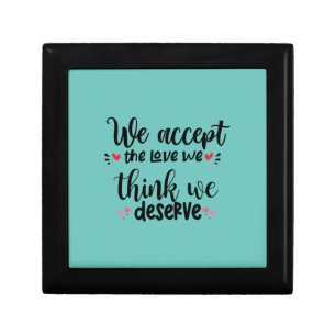 Couple Gift We Accept The Love Box