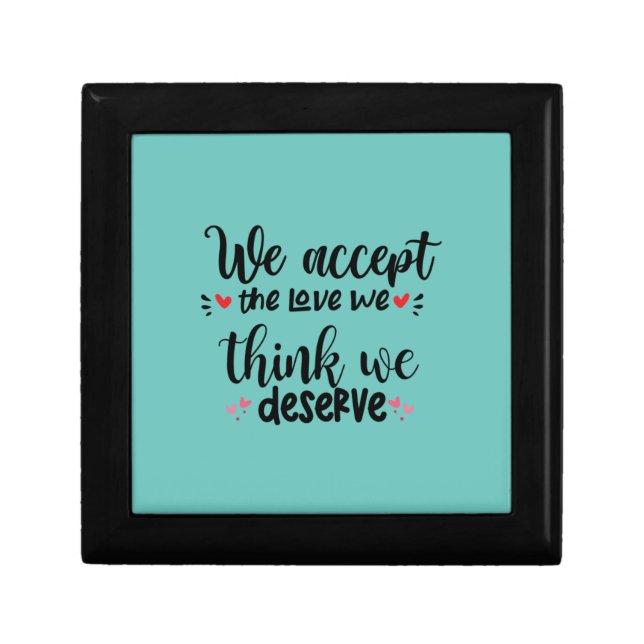 Couple Gift We Accept The Love Box (Front)