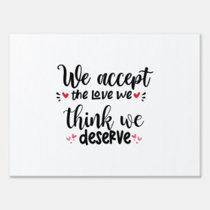 Couple Gift We Accept The Love Sign