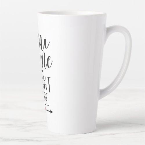 Couple Gift You And Me Are Meant To Be Latte Mug