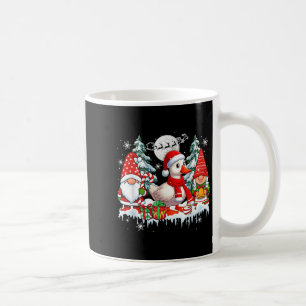 Couple Gnomes Santa Goose Christmas Trees Farmer F Coffee Mug