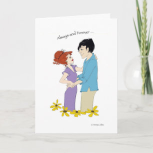 Couple Happy Anniversary Card