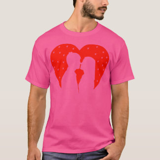 Couple Happy Valentine's Day Heartshape Loving Par T-Shirt