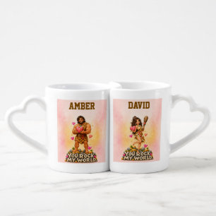 Couple His Her Mugs Coffee Cups Newlyweds Custom