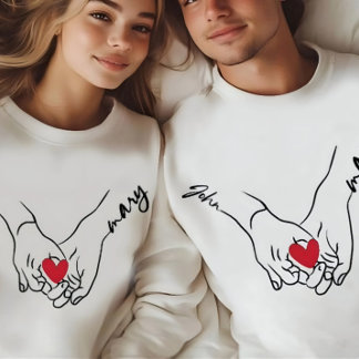 Couple Holding Hands Love Women's T-shirt