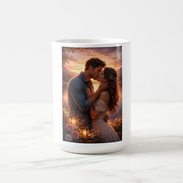 couple in love coffee mug (Center)