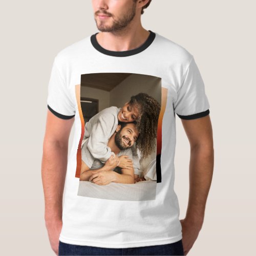 Couple in love on the bed T_Shirt
