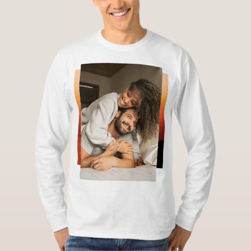 Couple in love on the bed T_Shirt