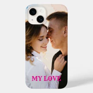 Couple in love Photo Personalized Case-Mate iPhone 14 Case