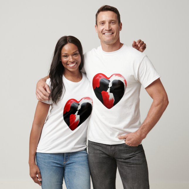 Couple in love sign T-Shirt (Unisex)