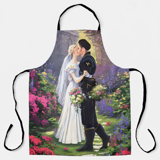 Couple in The Park-56476 Apron (Front)