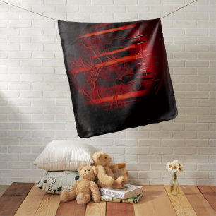 Couple in the woods baby blanket