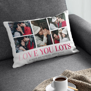 Couple Keepsake 5 Photo Accent Pillow