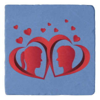 Couple Love" Design Trivet - Elegant Cookware & Se